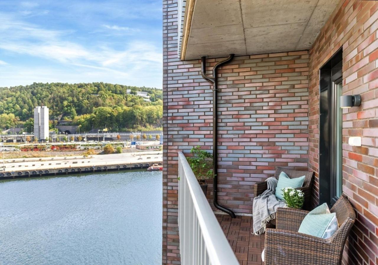 Seaside Apt - 2 Sunny Balconies - Modern - 6 Pax Осло Экстерьер фото