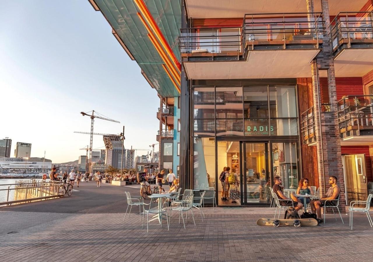 Seaside Apt - 2 Sunny Balconies - Modern - 6 Pax Осло Экстерьер фото